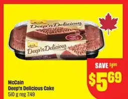 FreshCo McCain Deep'n Delicious Cake 510 g offer