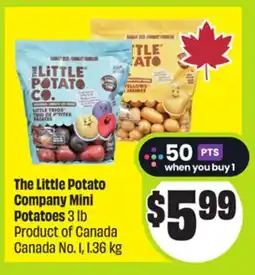 FreshCo The Little Potato Company Mini Potatoes 3 lb Product of Canada Canada No. 1, 1.36 kg offer