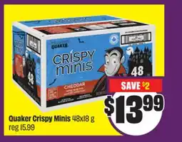 FreshCo Quaker Crispy Minis 48x18 g offer