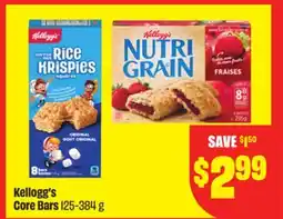 FreshCo Kellogg's Core Bars 125-384 g offer