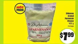 FreshCo DiManno Grated parmesan Cheese 400 g offer