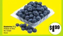 FreshCo Blueberries 170 g Product of Peru No 1 grade offer