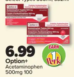 PharmaChoice Option+ Acetaminophen offer