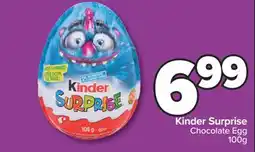 PharmaChoice Kinder Surprise Chocolate Egg offer
