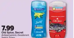 PharmaChoice Old Spice, Secret Antiperspirant, Deodorant offer