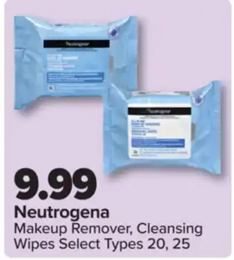 PharmaChoice Neutrogena Makeup Remover, Cleansing Wipes offer
