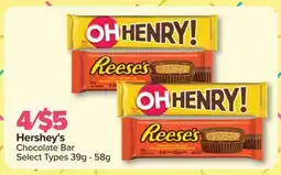 PharmaChoice Hershey's Chocolate Bar offer