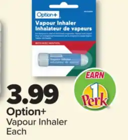 PharmaChoice Option+ Vapour Inhaler offer