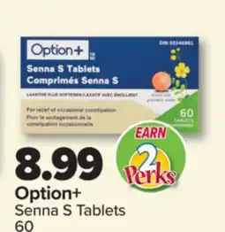 PharmaChoice Option+ Senna Tablets 60 offer