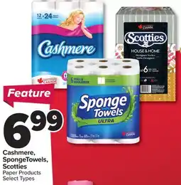 PharmaChoice Cashmere, SpongeTowels, Scotties Paper Products offer
