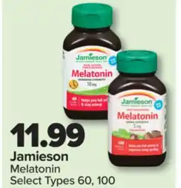 PharmaChoice Jamieson Melatonin offer