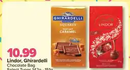 PharmaChoice Lindor, Ghirardelli Chocolate Bag offer