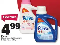 PharmaChoice Purex Liquid Laundry Detergent offer