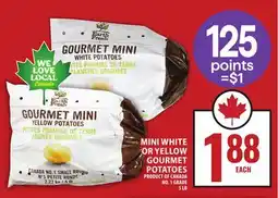 Food Basics MINI WHITE OR YELLOW GOURMET POTATOES offer