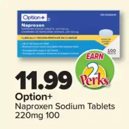 PharmaChoice Option+ Naproxen Sodium Tablets offer