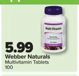 PharmaChoice Webber Naturals Multivitamin Tablets offer