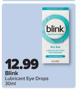 PharmaChoice Blink Lubricant Eye Drops offer
