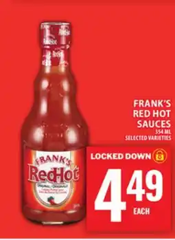 Food Basics FRANK'S RED HOT SAUCES offer