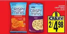 Food Basics QUAKER CRISPY MINIS offer