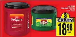 Food Basics FOLGERS GROUND COFFEE offer