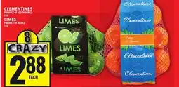Food Basics CLEMENTINES OR LIMES offer