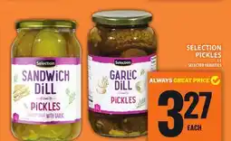 Food Basics SELECTION PICKLES offer