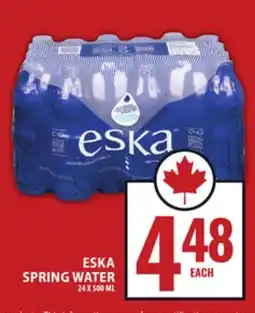 Food Basics ESKA SPRING WATER offer