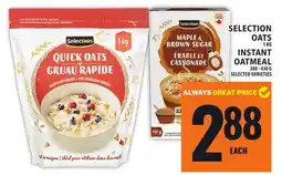 Food Basics SELECTION OATS OR INSTANT OATMEAL offer