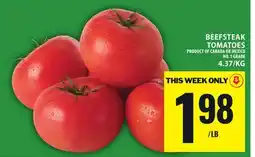 Food Basics BEEFSTEAK TOMATOES offer
