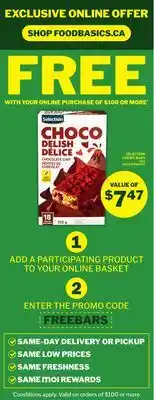 Food Basics Free product offer