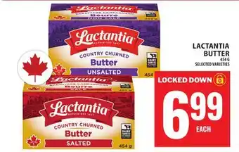 Food Basics LACTANTIA BUTTER offer