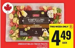 Food Basics IRRESISTIBLES FRESH PASTA offer