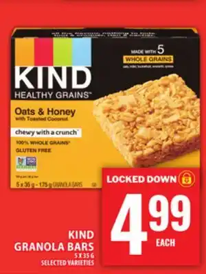 Food Basics KIND GRANOLA BARS offer