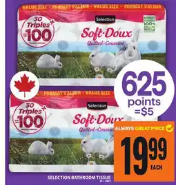 Food Basics SELECTION BATHROOM TISSUE offer