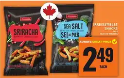 Food Basics IRRESISTIBLES SNACKS offer