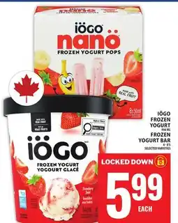Food Basics IÖGO FROZEN YOGURT OR FROZEN YOGURT BAR offer