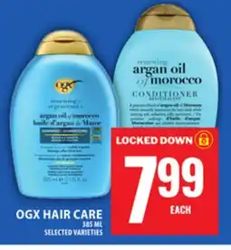 Food Basics OGX HAIR CARE offer