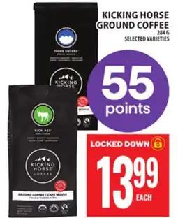 Food Basics KICKING HORSE GROUND COFFEE offer