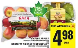 Food Basics BAGGED APPLES offer