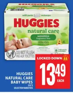 Food Basics HUGGIES NATURAL CARE BABY WIPES offer