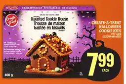 Food Basics CREATE-A-TREAT HALLOWEEN COOKIE KITS offer