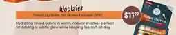 Healthy Planet Woolzies Tinted Lip Balm Set Honey Harvest offer