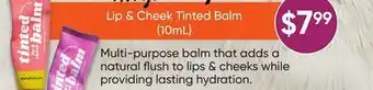 Healthy Planet Lip & Cheek Tinted Balm (10mL) offer