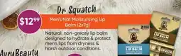 Healthy Planet Dr. Squatch Men's Nat Moisturizing Lip Balm offer