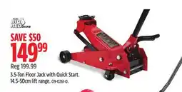 Canadian Tire Big Red 3.5-Ton Floor Jack with Quick Start offer