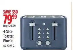 Canadian Tire Vida 4-Slice Toaster, Bluefin offer