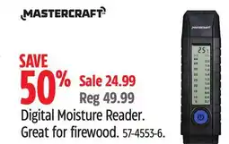 Canadian Tire Mastercraft Digital Moisture Reader offer