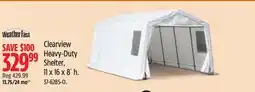 Canadian Tire Weatherfast Clearview Heavy-Duty Shelter offer