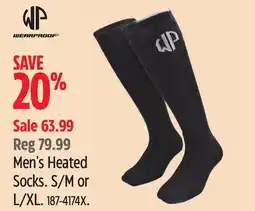 Canadian Tire Men's Heated Socks offer