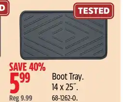 Canadian Tire Multy Home Boot Tray offer